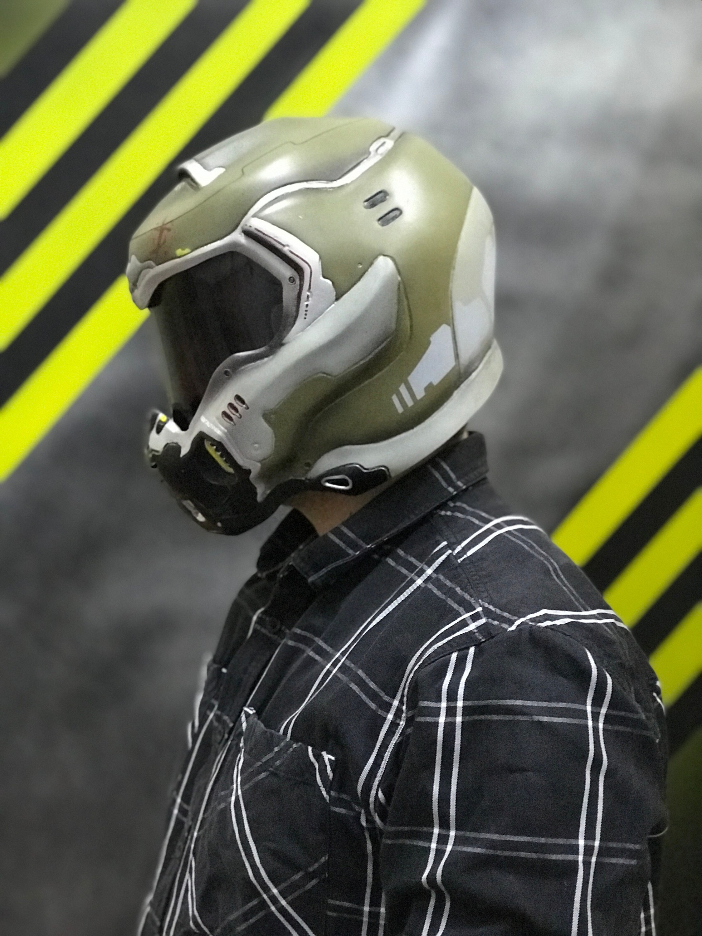 DOOM 2016 Helmet for AIRSOFT and COSPLAY Etsy