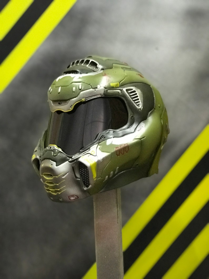 DOOM Eternal helmet for AIRSOFT and COSPLAY Etsy