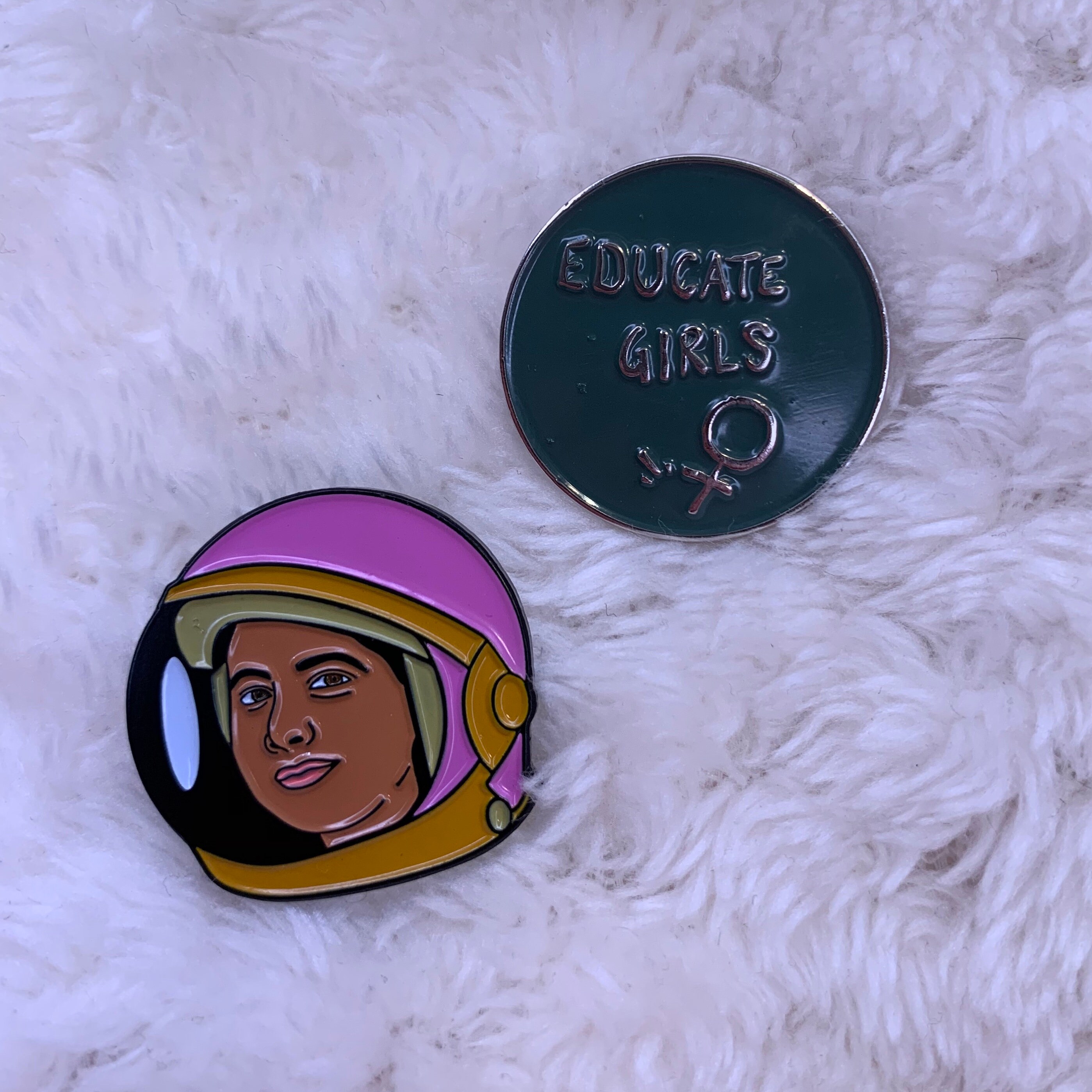 Educate Enamel Pin - Etsy