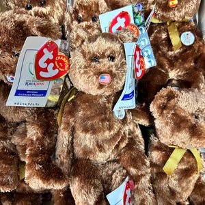 Champion - TY Beanie Babies FIFA Football-teddybeer