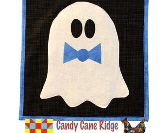 Ghost Applique Quilt Block Digital Pattern