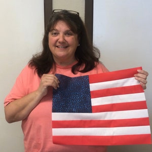 America Flag Placemat Quilt Pattern