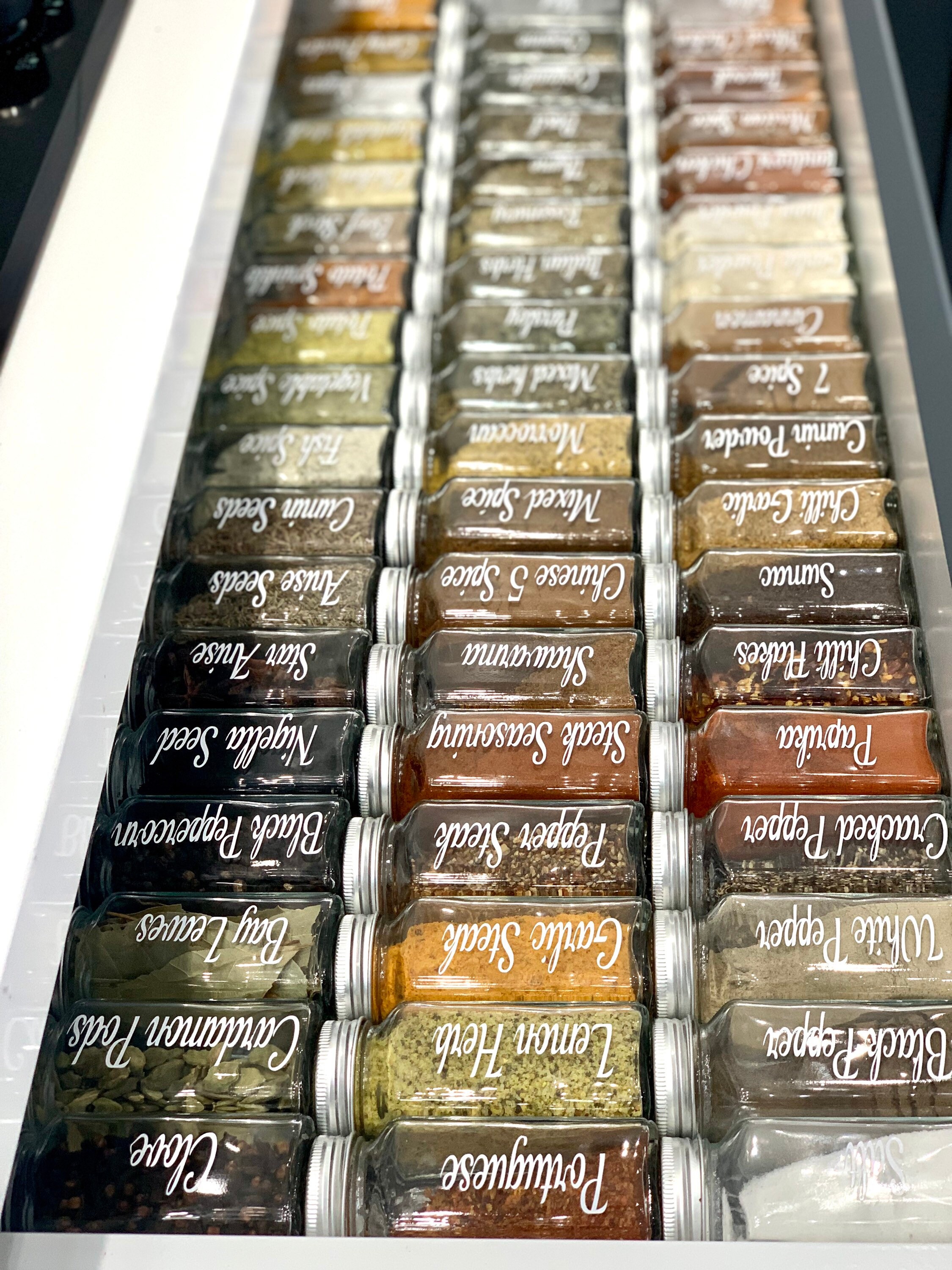 Spice Jars Labelled Spice Jars Spice Jars With Labels Etsy Australia