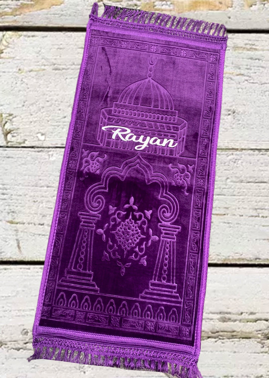 Personalised Prayer Mat , Prayer Mat , Adult Prayer Mat , Personalised