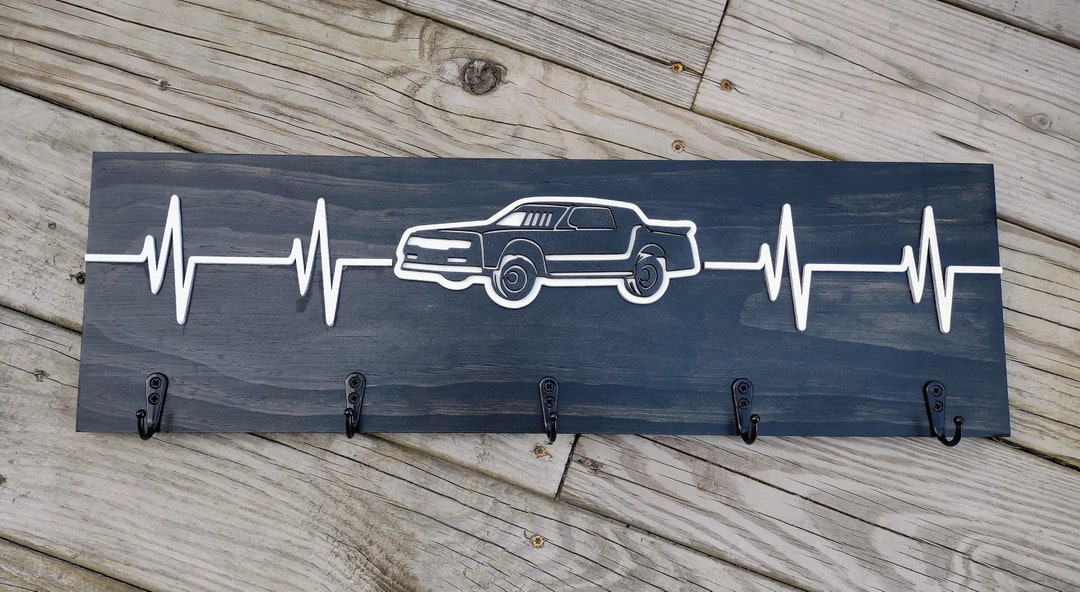 Racecar Heartbeat Hat Rack Racing Heartbeat Coat Rack Late Etsy