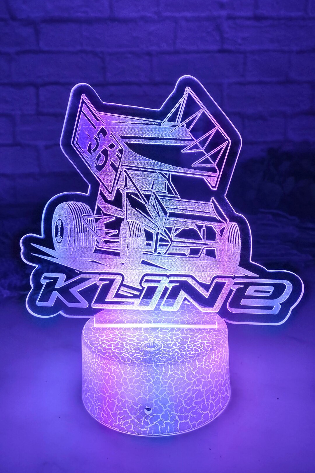 Sprint Car LED Light Sprint Car Nightlight Stock Car Light Etsy