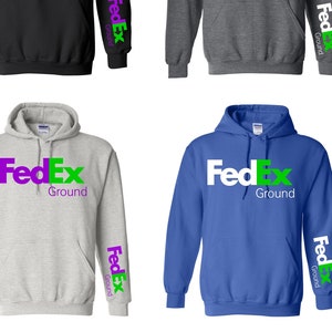 FedEx ground ,express, freight hoodie delivery sweater deliver hoodies transportation jackets hoodiesUSA made, superior quality!