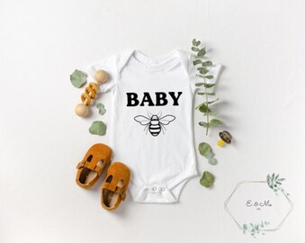 baby bee onesie
