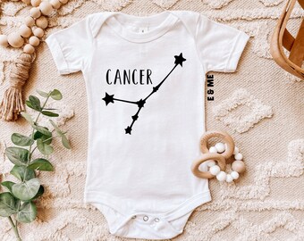 Cancer Zodiac Baby Onesie®: Astrology Gift