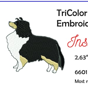 Dog- Machine Embroidery Design - Sheltie - Shetland Sheepdog 1- Dog Embroidery- Embroidery Patterns - Dog Art