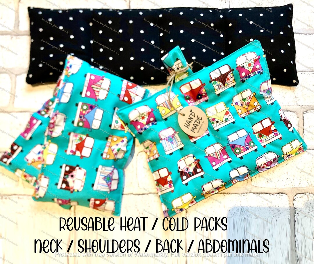 Heat Pack Cold Pack Wheat Heat Pack for Aches Back Shoulder Etsy UK