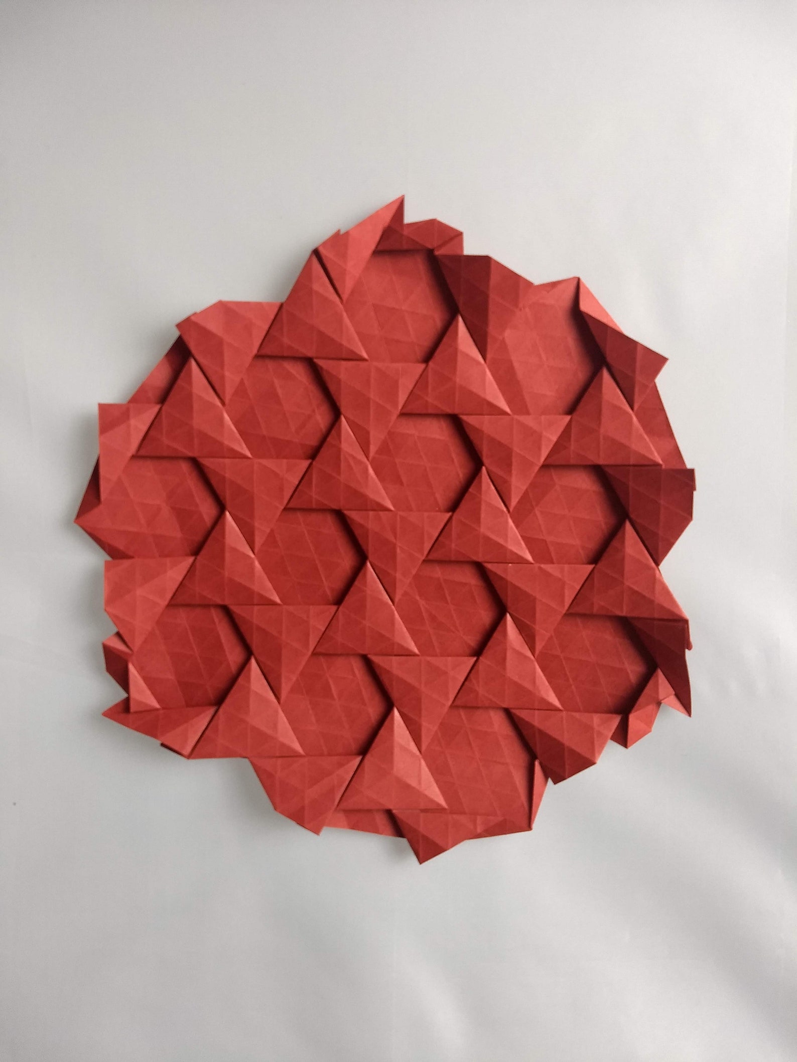 Half-adjacent Tilings Tessellation 4-pack, Origami Crease Patterns ...