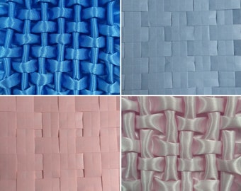 Fancy Weave Bundle, Stoffmanipulation, Basteltechnik, Origami Knittermuster, Gitter Smok, Nähen, Origami Mode, digitales Muster