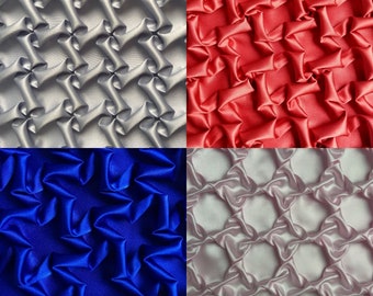 Bars Smocking Patterns Pack, DIY Stoffmanipulation, beruhigendes Handwerk, kanadisches / amerikanisches Smocking, Nähen, Origami-Mode, digitales Muster