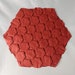 Half-adjacent Tilings Tessellation 4-pack, Origami Crease Patterns ...
