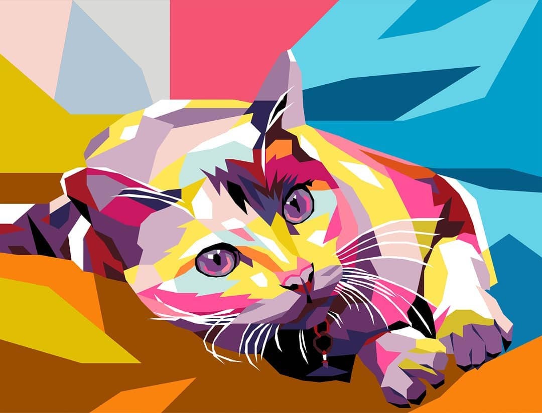 Pop Art Customized / Paint Your Photo / Paint by Numbers Etsy Canada