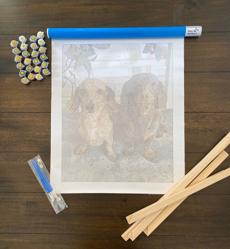 Custom Paint by Number Kit / Paint Your Photo / Custom Etsy