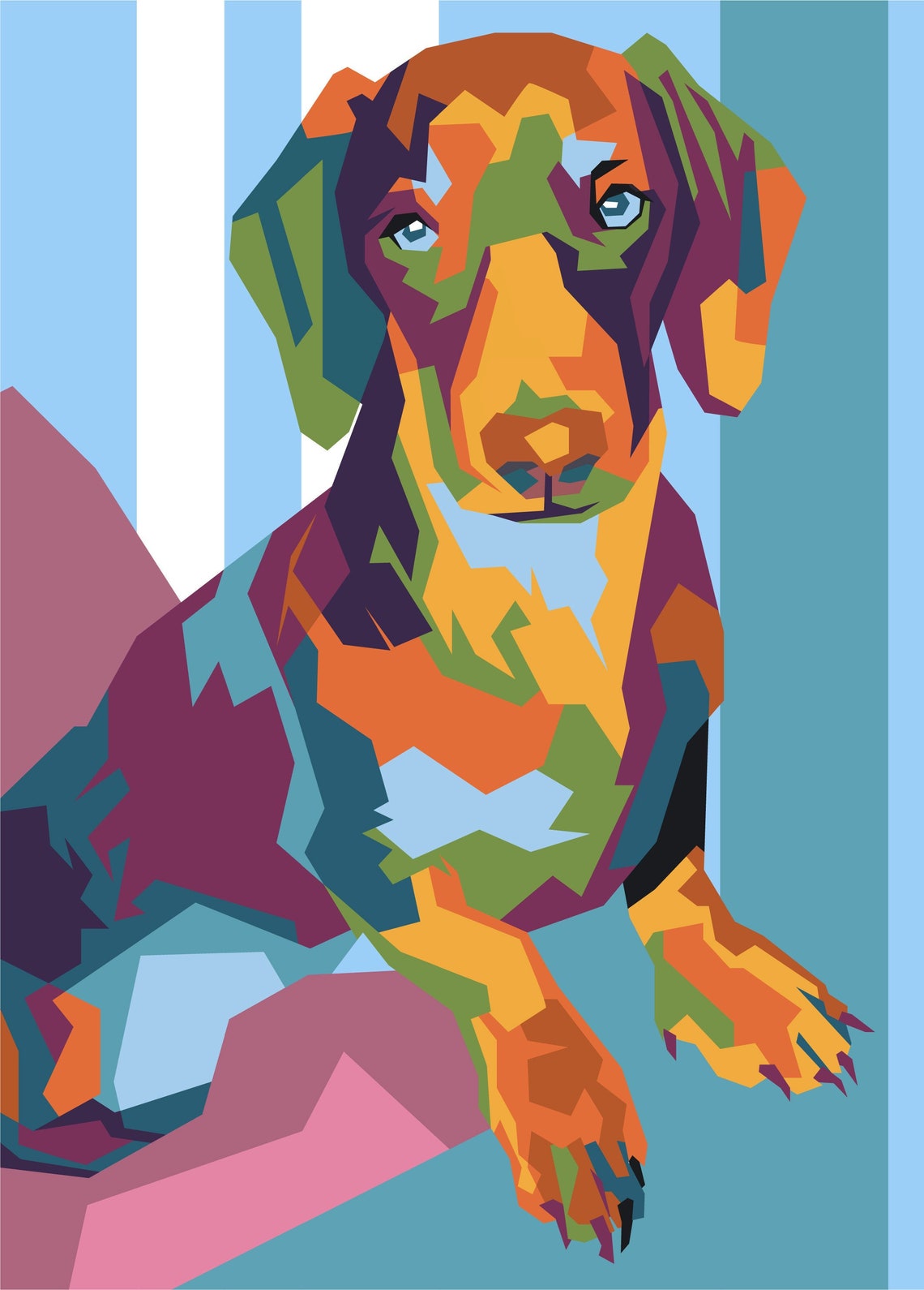 Pop Art Customized / Paint Your Photo / Paint by Numbers Etsy Canada