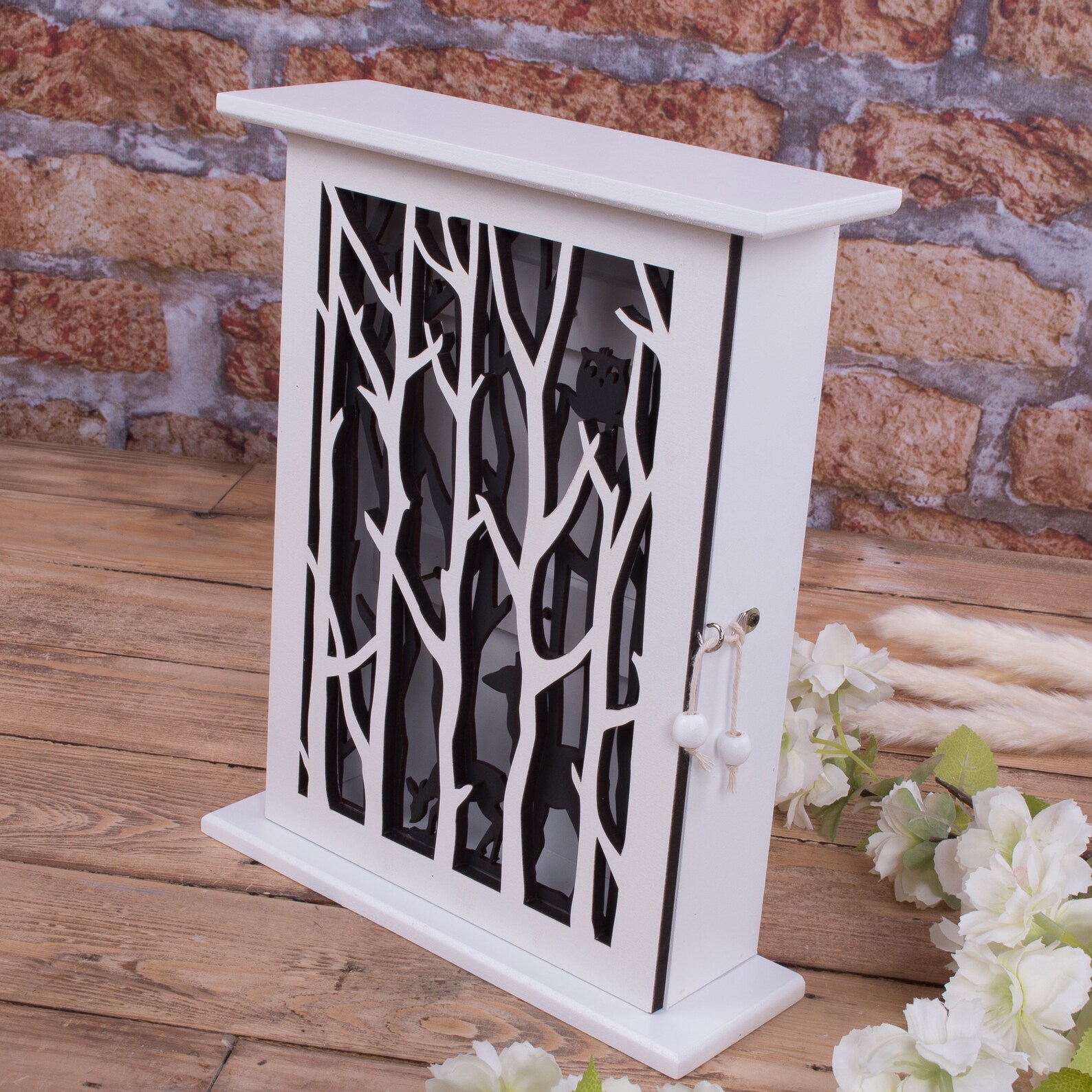 Home Decor Key Board Key Box Retro Key Holder Key Etsy