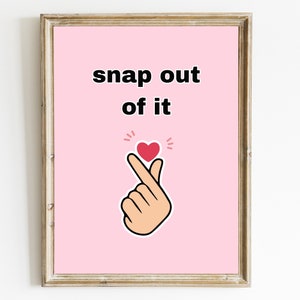 Arctic Monkeys Lyric Print: Snap Out Of It Poster (Digital Download)