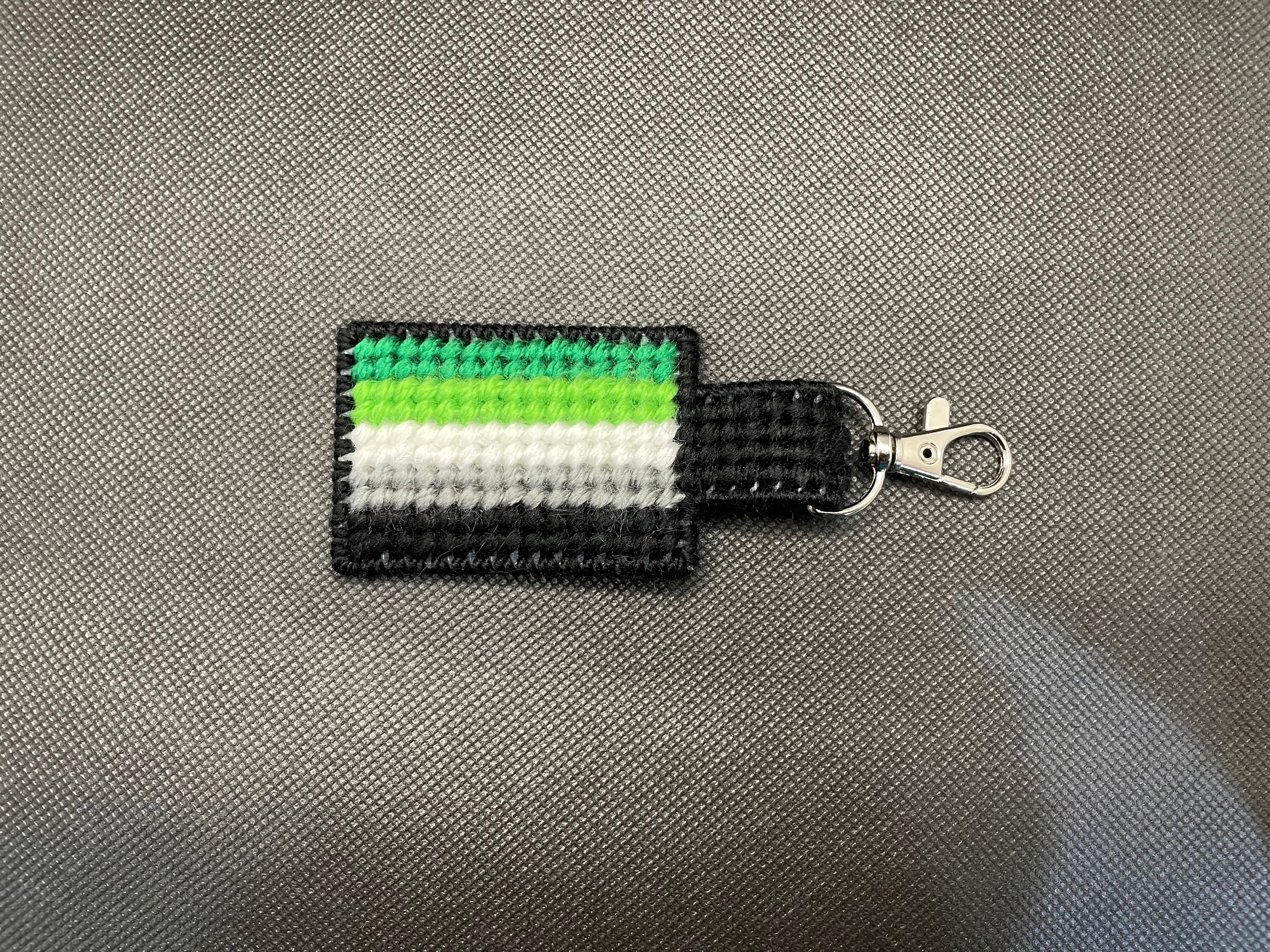 Aromantic Keyring - Etsy