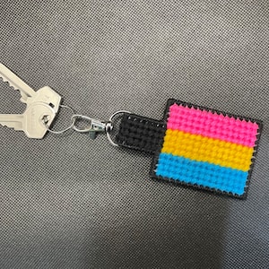 Pansexual Keyring