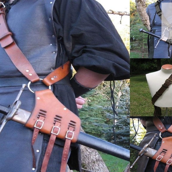 Sword Shoulder Holster Etsy