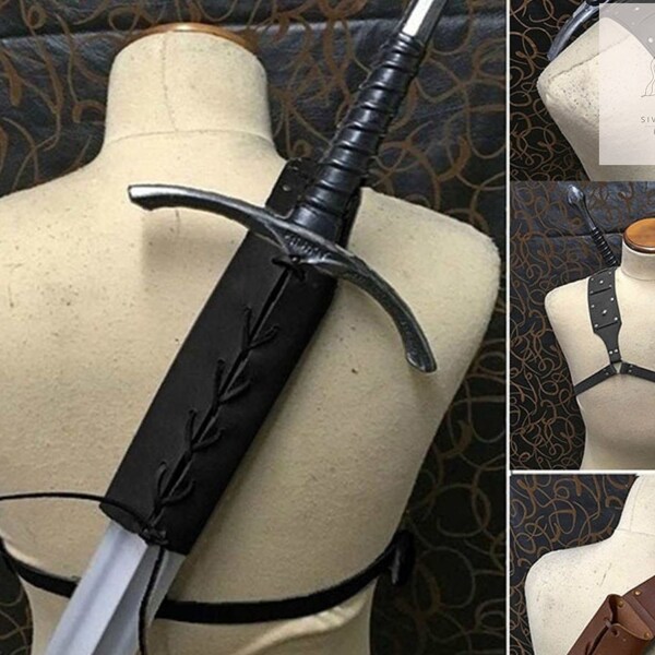 Viking Shoulder Holster Etsy