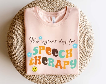 retro SLP shirt, Speech Language Pathologist, Speech Therapy Shirt, SLP gift, Speech Language Pathology Tee, Speech Pathologist shirt