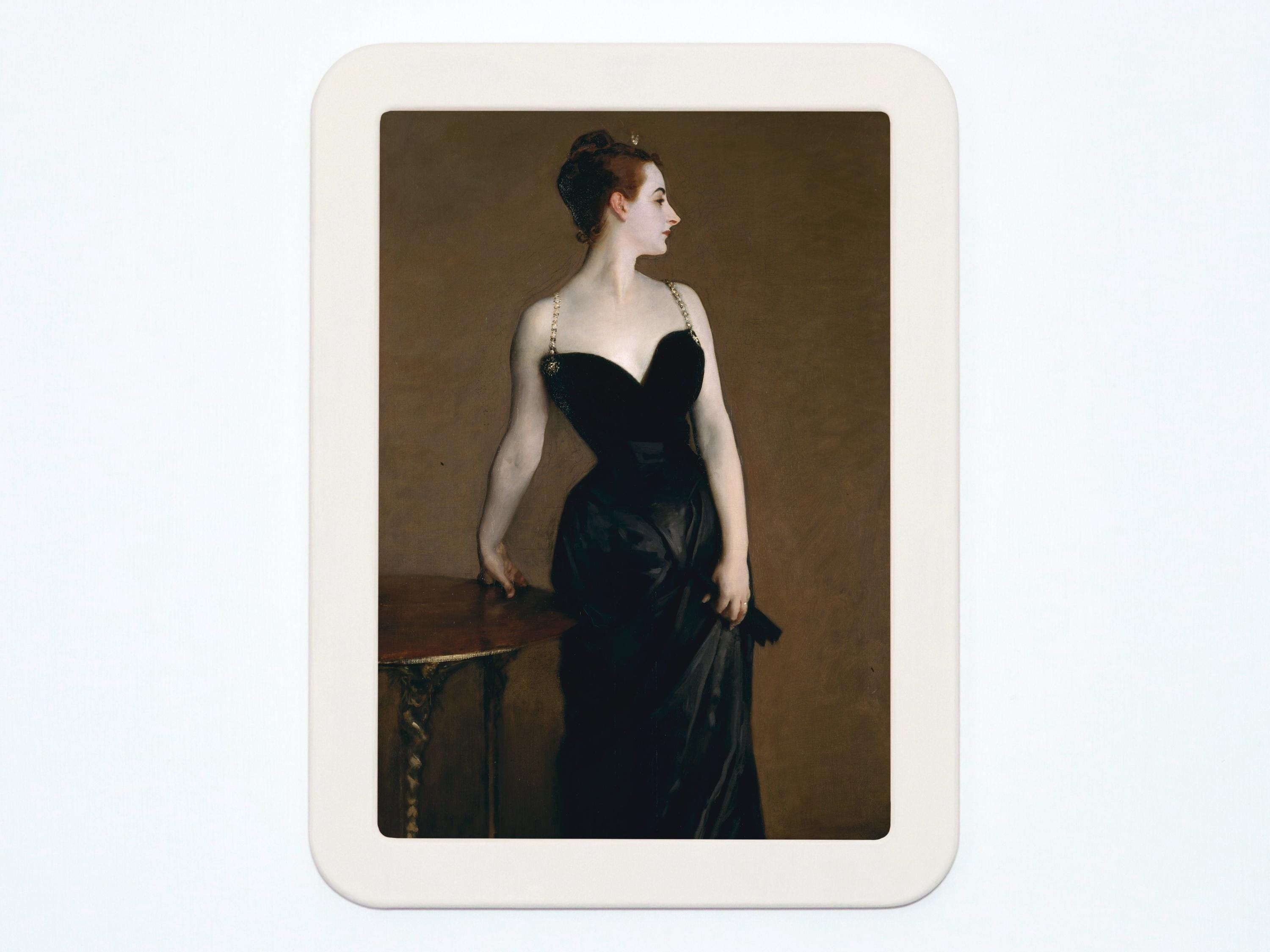 Madame X Portrait John Singer Sargent Lady Black Dress Classic