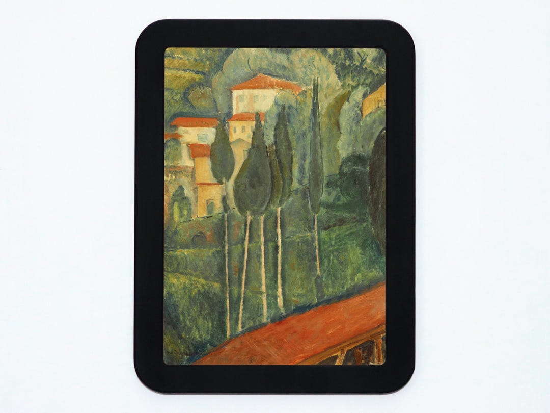 Modigliani Landscape Landscape Amedeo Modigliani Nature Trees Houses Hills Classic Painting ...