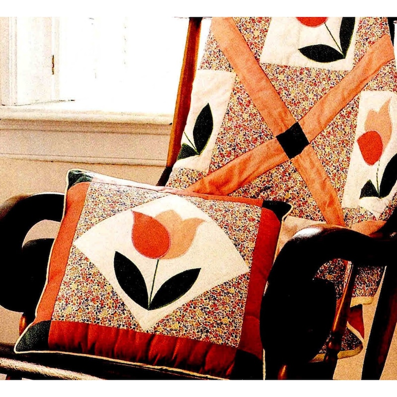 Tulip Quilt Pattern Etsy