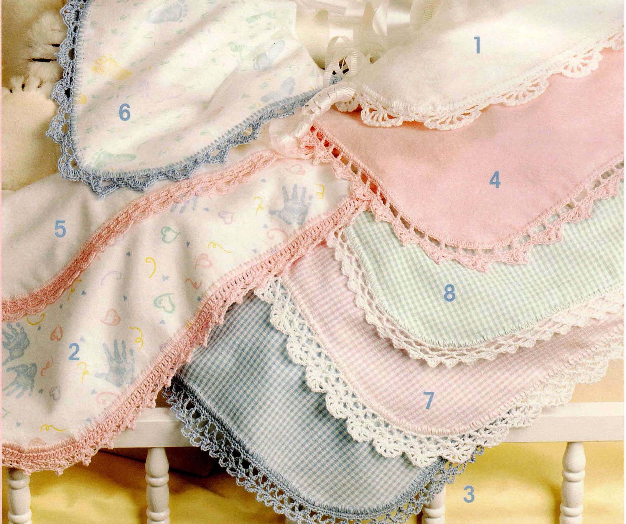Crochet Patterns Edging Baby Blankets