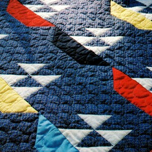 Vintage Sailboat Quilt Pattern: Beginner-Friendly Baby/Toddler Throw, (Digital PDF Download)