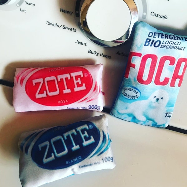 Jabón Zote/ Jabón foca coin purse