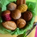 Pan dulce coin purses