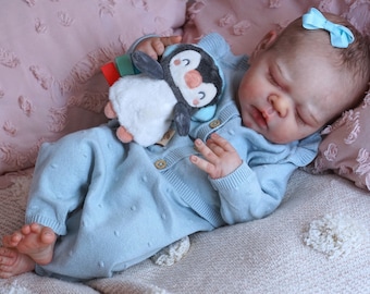 Reborn Baby ASHIA by Jackie Joly, 20 Inches With Full Limbs, Girl