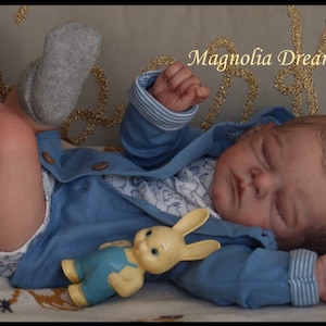 Custom Order!  reborn baby doll boy Johna by Heike Kolplin 20”