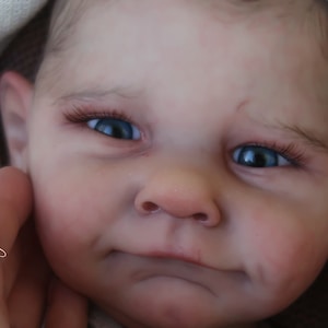 Custom Order! Reborn baby Magnolia Dream Doll Reborn baby boy girl Ava by Cassie Brace 19.5 ‘’  LE COA painted hair