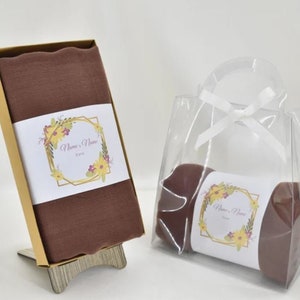Confezione regalo artigianale da 10 pezzi o sacchetti trasparenti