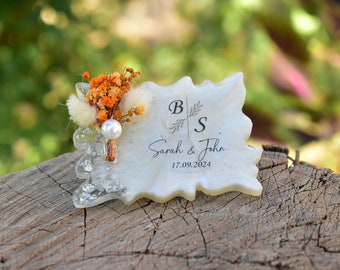 10 PCS Wedding Favors for guests in bulk, Epoxy magnet, Personalized proposal, Baby shower favour, Party Favors, gastgeschenk hochzeit