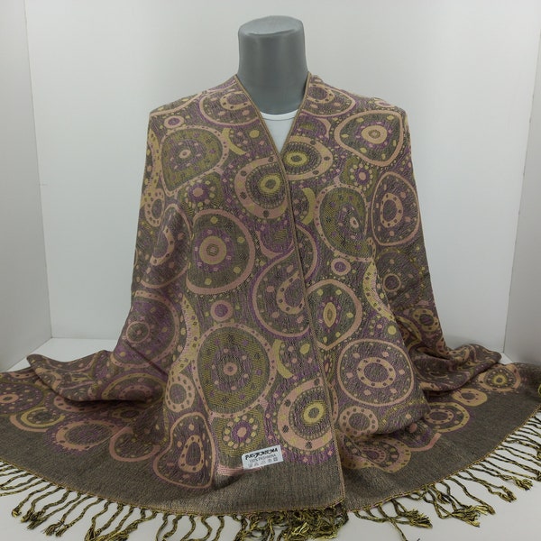Pashmina, Scarf, Shawl, Wrap, Purple shawl, turkish shawl, Wedding shawl, Boho decor, Festival shawl, Bohemian sarong, Pareo code: CB6