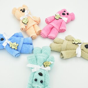 50 Pieces Baby Shower Rag Doll, Favors for Guest in Bulk, Teddy Bear ...