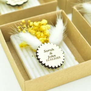 50 PCS Wedding Favors Soaps For Guests In Bulk, Bridal Shower gift, Baby Shower Party gastgeschenk hochzeit Personalized Baptism proposal