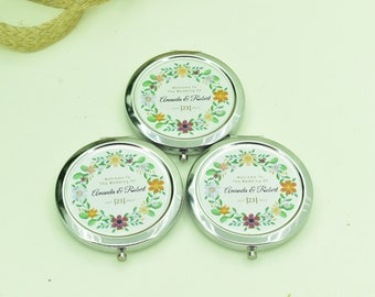50 pezzi Bomboniere Specchio per gli ospiti alla rinfusa, Regalo baby shower, Regalo personalizzato, Proposta doccia nuziale, Gastgeschenk hochzeit