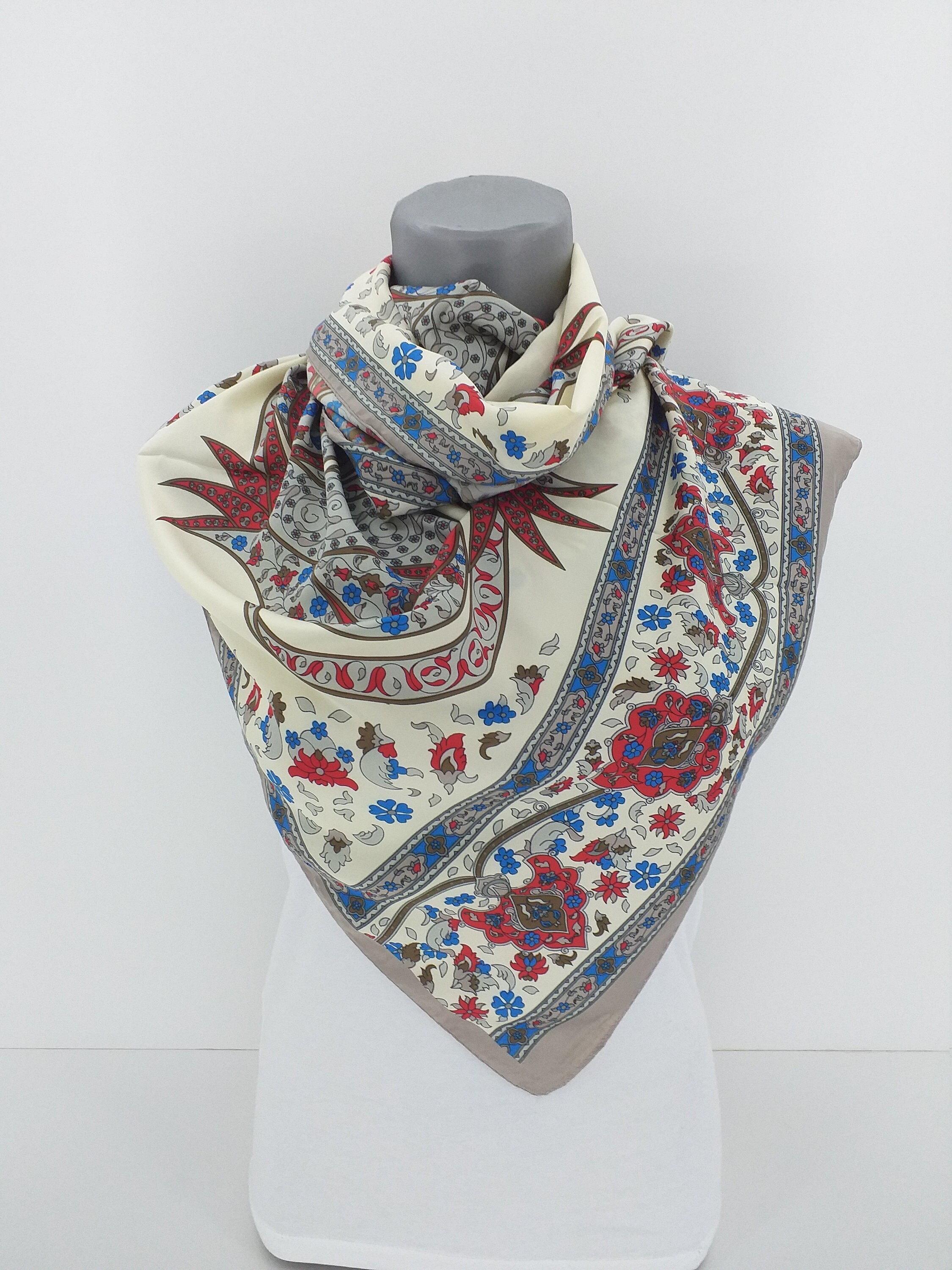 Turkish shawl Head scarf Colorful pashmina Boho scarf | Etsy