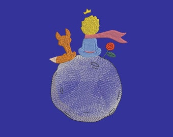 The Little Prince Machine Embroidery Design