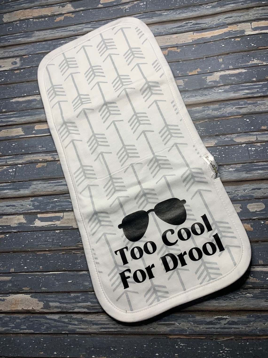 Set of 6 Funny Modern Burp Cloths For Baby Boy or Girl Burp Etsy