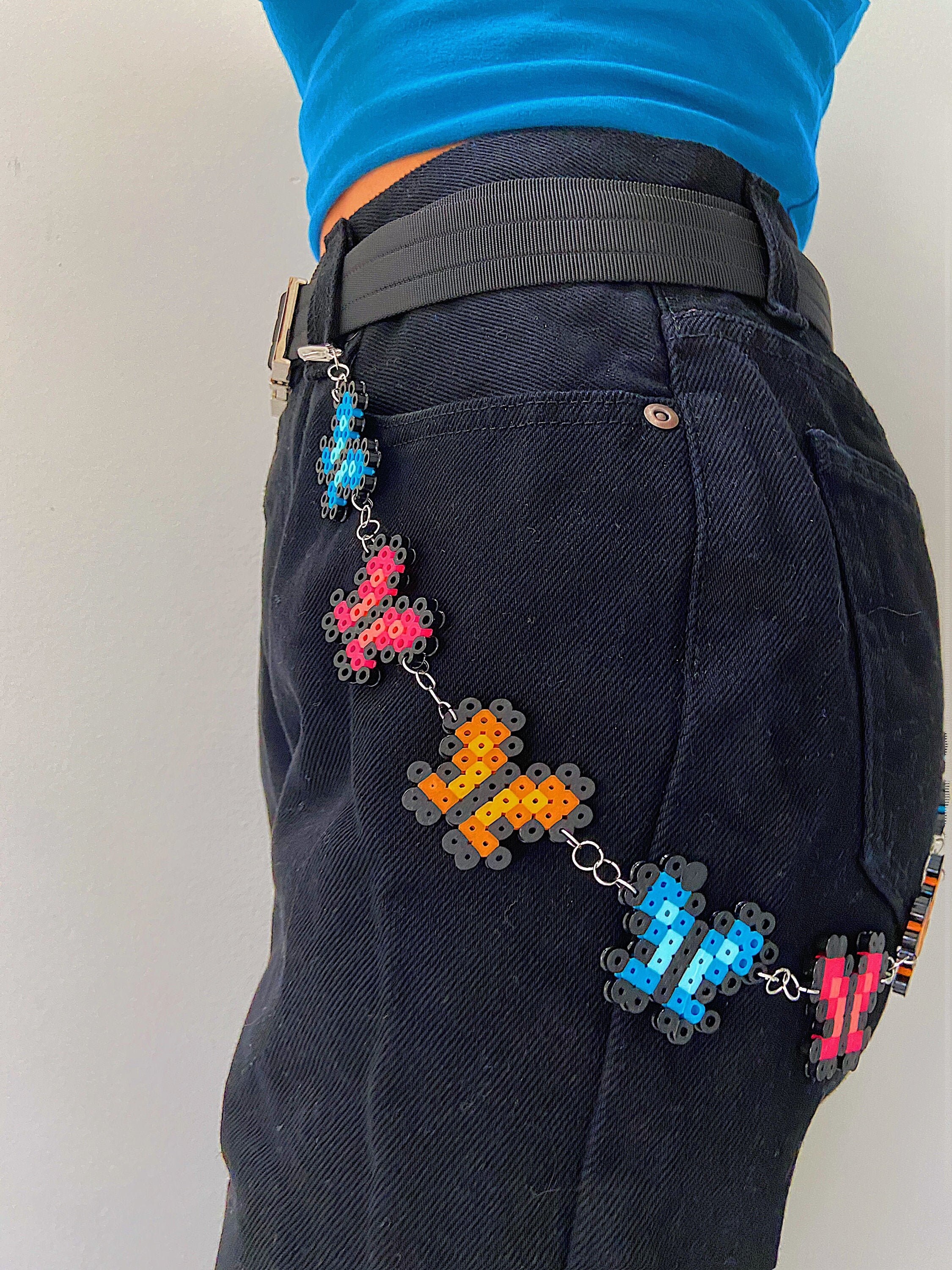 Butterfly Y2K Belt butterfly chain y2k chain belt chain Etsy