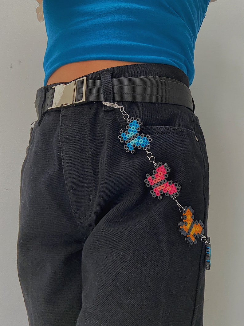 Butterfly Y2K Belt Butterfly Chain Y2k Chain Belt Chain Etsy